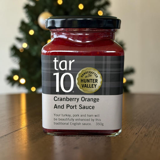 Cranberry, Orange & Port Sauce